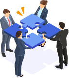 お互いの顔が見える距離でサポートしますの画像