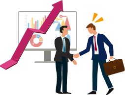  将来を見据えた経営支援の画像